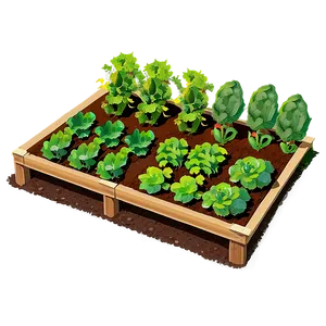 Vegetable Garden Planning PNG Wij42 PNG