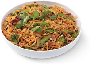 Vegetable Stir Fry Noodles PNG Image