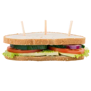Veggie Delight Sandwich PNG 90 PNG