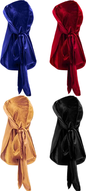 Velvet Durags Collection PNG Image