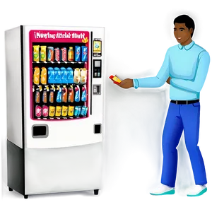 Vending Machine Graphic PNG 06202024 PNG