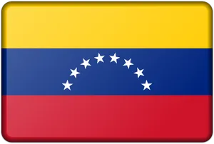 Venezuelan Flag Graphic PNG Image