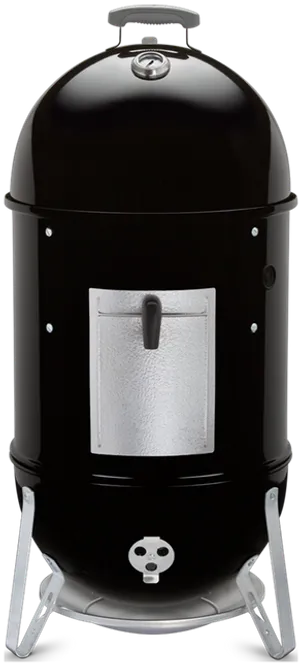 Vertical Smoker Grill Black PNG Image