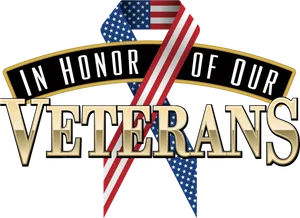 Veterans Day Honor Banner PNG Image