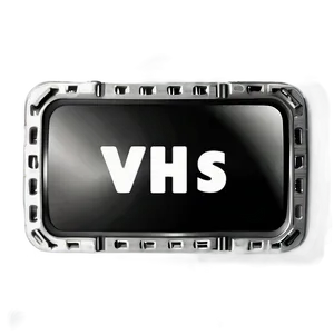 Vhs Style Play Button Png Cvq97 PNG Image