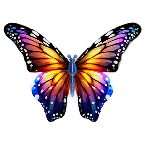 Vibrant 3d Butterfly Design Png 06292024 PNG Image