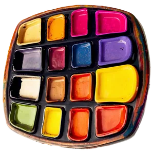 Vibrant Artistic Palette PNG 06242024 PNG