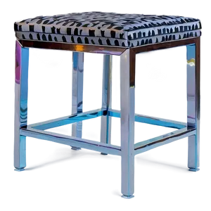 Vibrant Bar Stool Silla Png 06242024 PNG Image