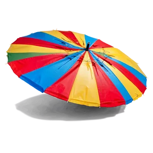 Vibrant Beach Umbrellas Png Inf PNG Image