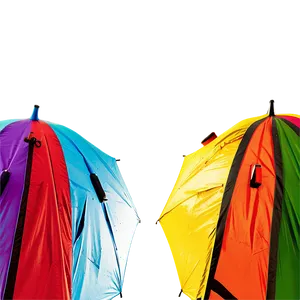 Vibrant Beach Umbrellas Png Kri16 PNG Image