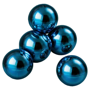 Vibrant Blue Ball Png Eaj PNG Image