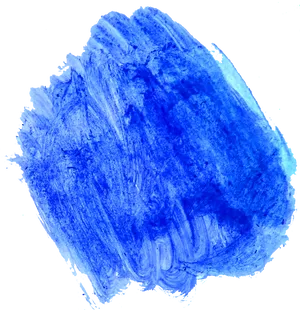 Vibrant_ Blue_ Watercolor_ Stroke PNG
