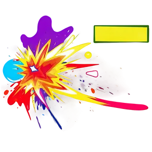 Vibrant Cartoon Explosion Png Ond35 PNG Image