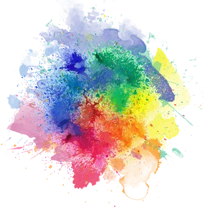 Vibrant_ Color_ Explosion_ Effect PNG Image