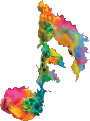 Vibrant_ Color_ Smoke_ Art PNG Image