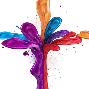 Vibrant Color Splash Png Qnj10 PNG Image