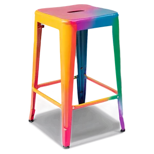 Vibrant Colored Barstool Png 43 PNG Image