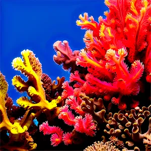 Vibrant Coral Reef Life Png Hup PNG Image