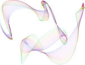 Vibrant_ Curved_ Lines_ Abstract PNG Image