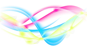 Vibrant_ Digital_ Ribbon_ Art PNG Image