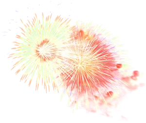 Vibrant_ Diwali_ Fireworks_ Display PNG Image