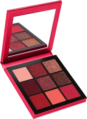 Vibrant Eyeshadow Palette PNG Image