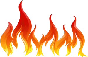 Vibrant_ Flame_ Graphic PNG Image