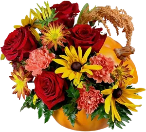 Vibrant_ Floral_ Arrangement PNG Image