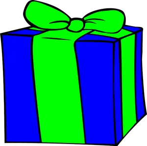 Vibrant Gift Box Illustration PNG Image