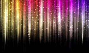 Vibrant Glitter Rain Background PNG Image