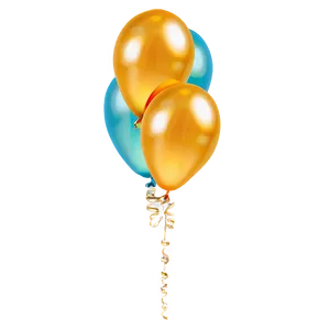 Vibrant Gold Balloon Png 69 PNG Image