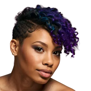 Vibrant Hair Edges Png Ruh74 PNG Image