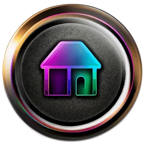 Vibrant Home Button Png Tpb PNG Image