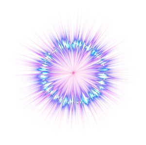 Vibrant Neon Explosion Background PNG Image