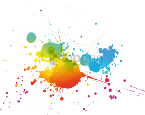 Vibrant_ Paint_ Splash_ Artwork PNG Image