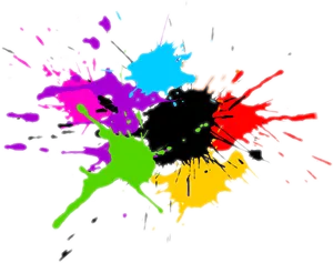 Vibrant_ Paint_ Splash_ Artwork PNG Image