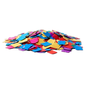 Vibrant Party Confetti Png 06292024 PNG Image