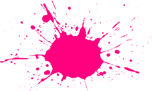 Vibrant_ Pink_ Ink_ Splatter PNG Image