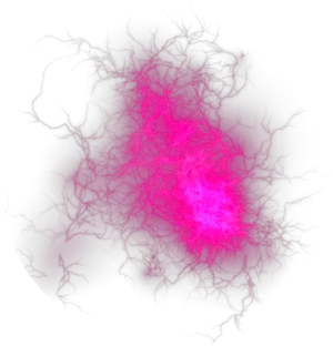 Vibrant Pink Smoke Abstract PNG Image