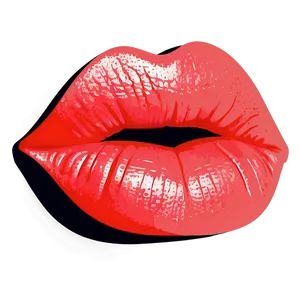 Vibrant Pop Art Lips Png 06242024 PNG Image