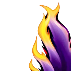 Vibrant Purple Flame Png Fhu54 PNG Image