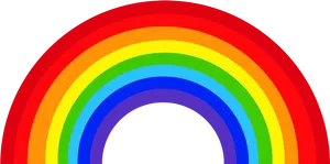 Vibrant Rainbow Artwork PNG