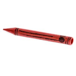 Vibrant Red Crayon Drawing Png Esv55 PNG Image