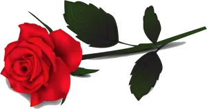 Vibrant_ Red_ Rose_ Graphic.png PNG Image