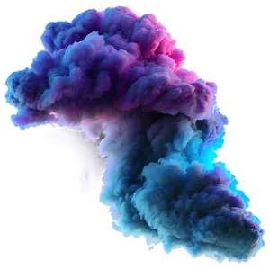 Vibrant Smoke Cloud Png Una39 PNG Image