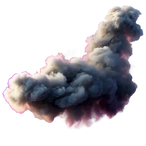 Vibrant Smoke Plume Texture Png 06132024 PNG Image