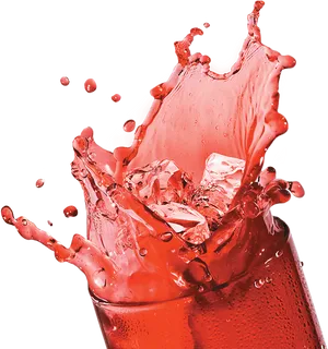 Vibrant Soda Splash PNG Image