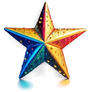 Vibrant Sparkle Star Png 06212024 PNG Image