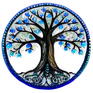 Vibrant Tree Of Life Artwork Png 06122024 PNG Image