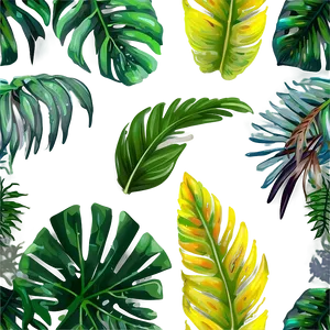 Vibrant Tropical Plants Png 94 PNG Image